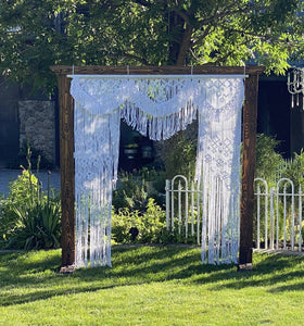 Macramé Backdrop