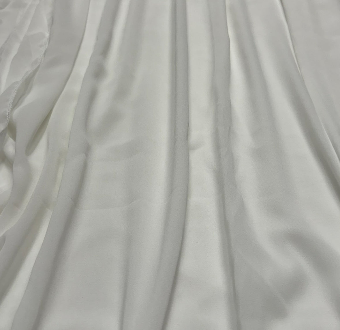 White Sheer Drapery