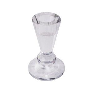 Small Glass Candlestick Holders (Various Sizes)