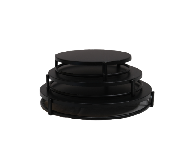 Black Cake Stands