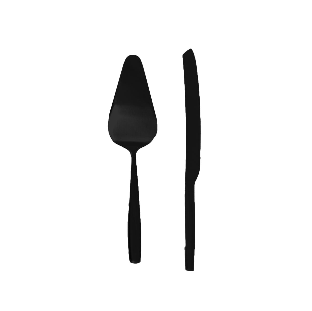 Black Cake Knife & Server