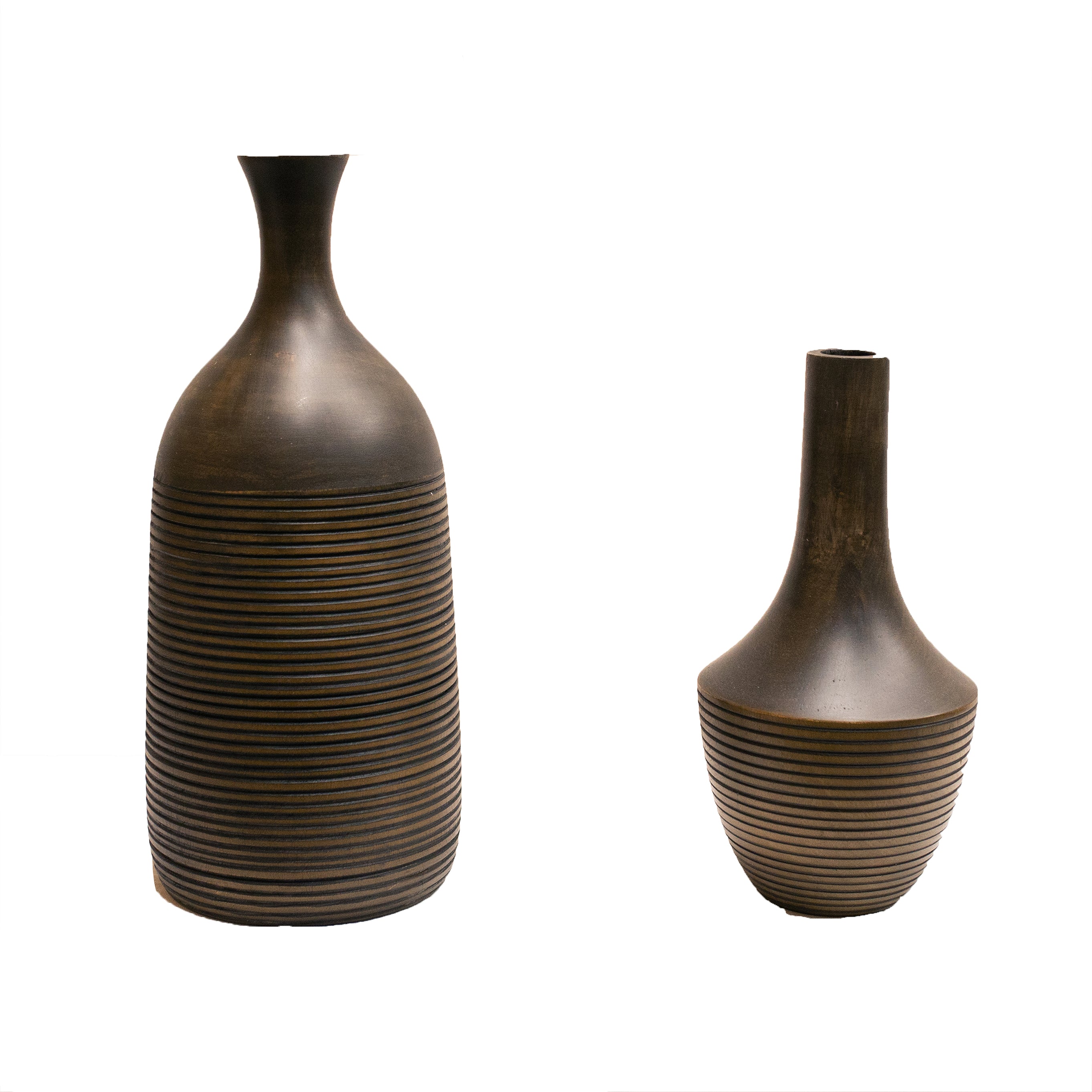 Wood Vases (Various Sizes)