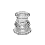 Load image into Gallery viewer, Small Glass Candlestick Holders (Various Sizes)
