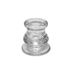 Small Glass Candlestick Holders